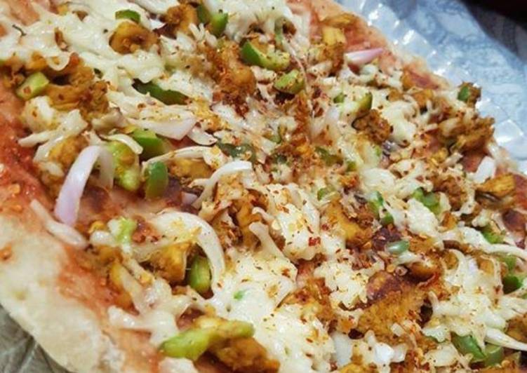 Recipe of Homemade Vegetable Pizza