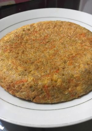 Foto resep Omellete nasi, sapi, wortel - MPASI 1 tahun