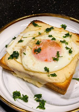 Foto resep Croque monseur /sandwich ala french