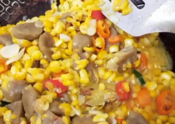 Resep: Serondeng jagung pentol Ekonomis Untuk Dijual