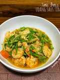 Tumis Buncis Udang Saus Tiram