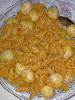 Foto resep Balado telur puyuh makaroni