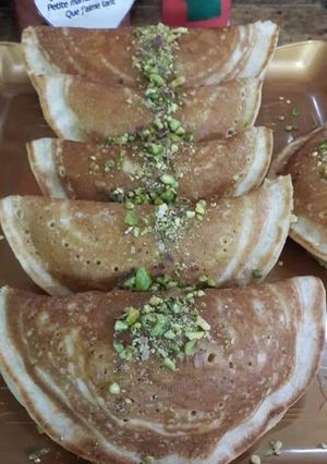 صورة لوصفة قطايف بالجوز