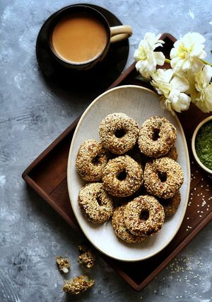 A picture of Uttrakhand urad dal vadas.