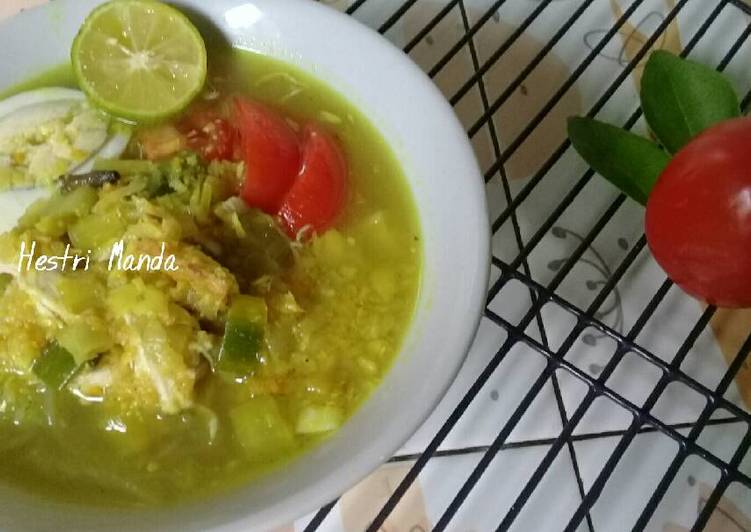 Resep Soto Ayam tanpa koya 😊 Anti Gagal