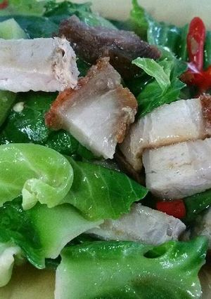 รูปของ แขนงหมูกรอบแซ่บบ...เวอร์📌