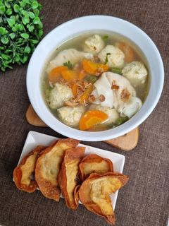 Foto resep Sup Pangsit Bola Ayam
