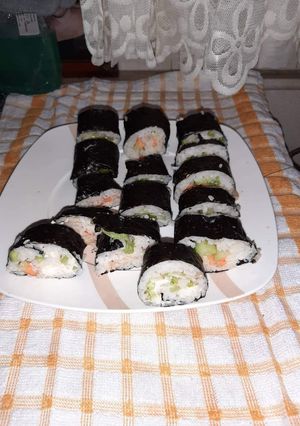 Φωτογραφία της συνταγής Σπιτικά σούσι 🍣