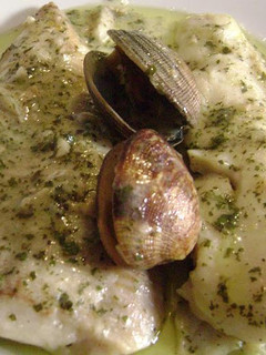 Una foto de Merluza en Salsa Verde