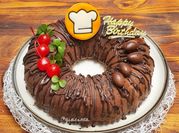 Gambar glaze gula halus