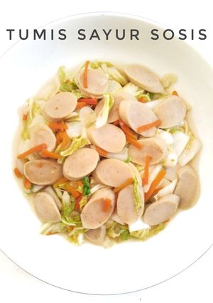 Foto resep Tumis Sayur Sosis