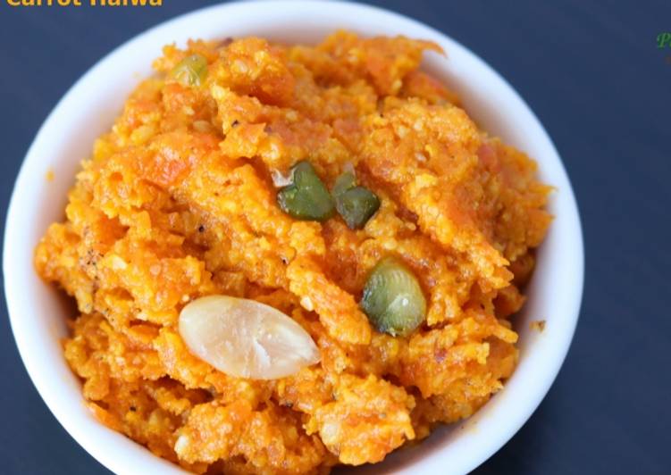 Recipe of Perfect Vegan Carrot Halwa