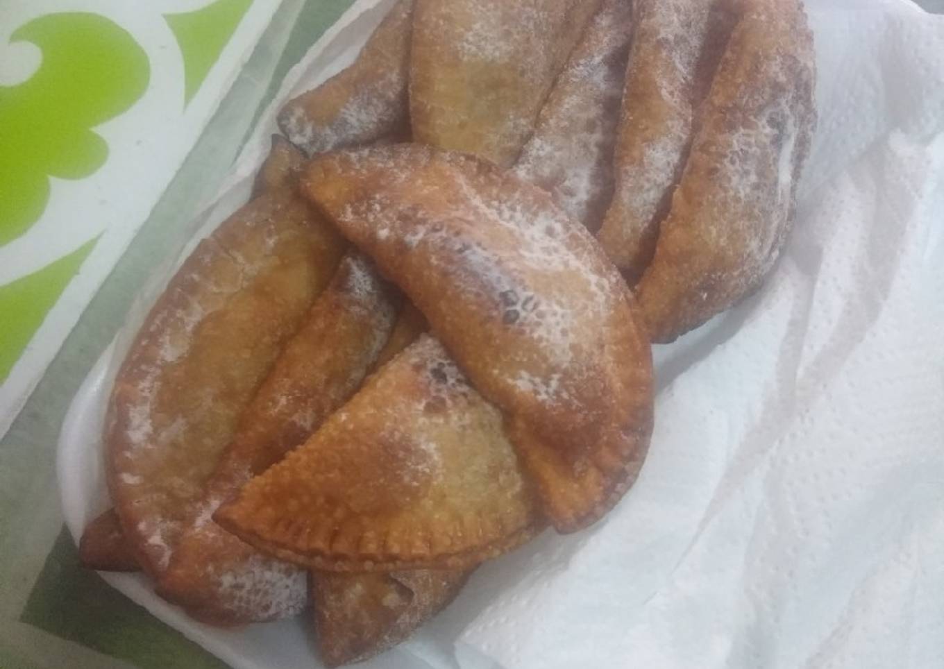 Truchas navideñas (de batata)