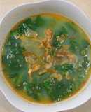 Canh trai trai rau cải