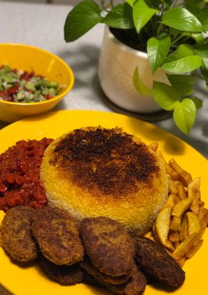 عکسی از دستور کتلت گوشت