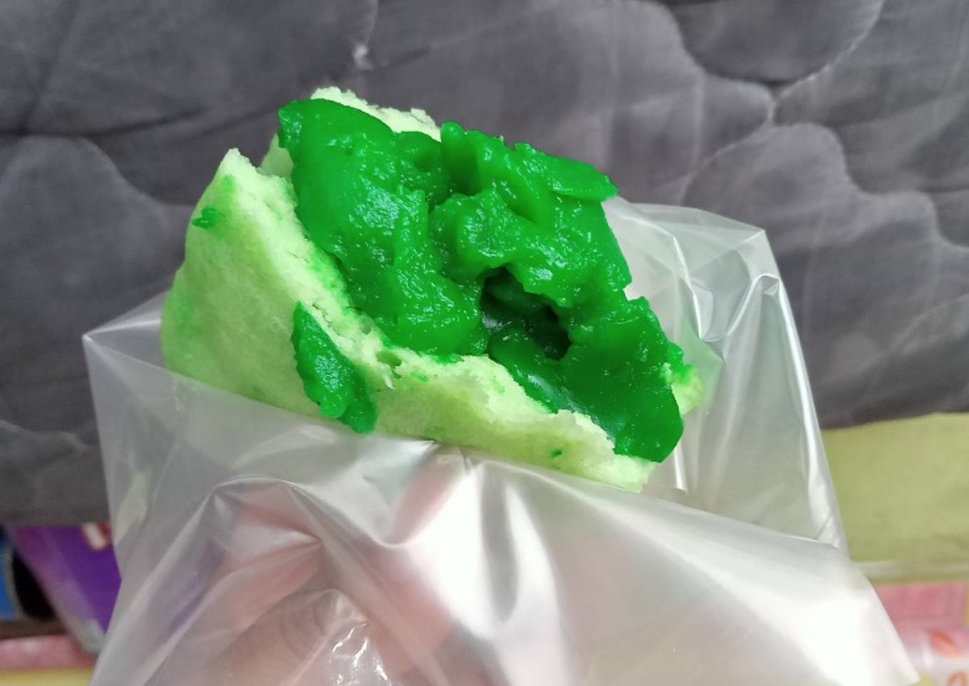 Roti kukus srikaya