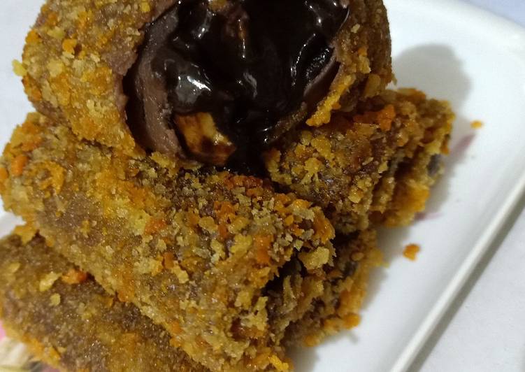Bagaimana Membuat Risol coklat keju Anti Gagal