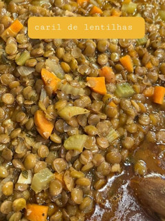 Foto de Caril de Lentilhas com Legumes
