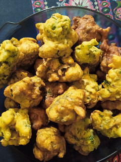 Una foto de Buñuelos de espinacas