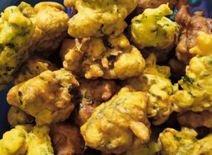 Una foto de Buñuelos de espinacas