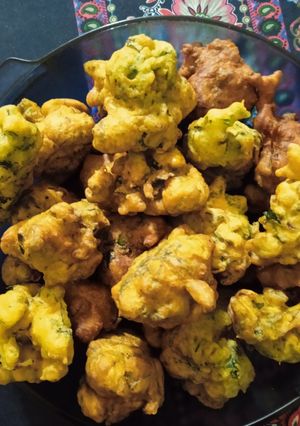 Una foto de Buñuelos de espinacas