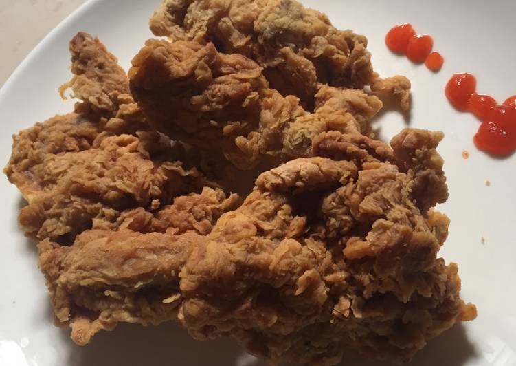 Rahasia Menghidangkan Ayam kfc kw super krenyess 😁 Untuk Pemula!