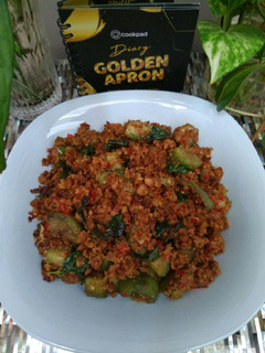 Foto resep Sambel Tumis Oncom Terong Kemangi