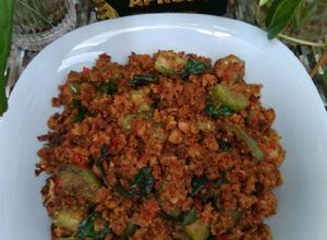 Foto resep Sambel Tumis Oncom Terong Kemangi