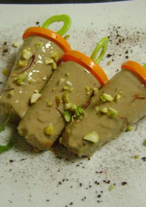 A picture of Coffee Flavoured Kulfi.