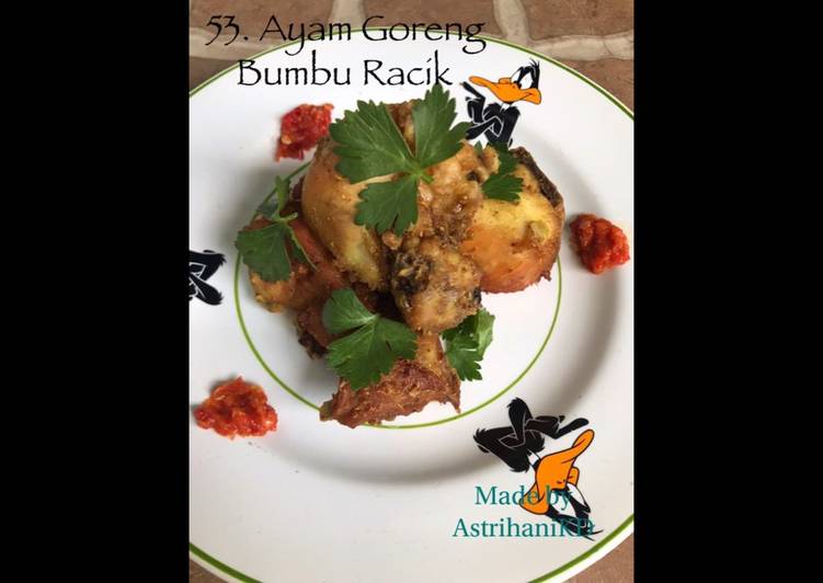 53. Ayam Goreng Bumbu Racik