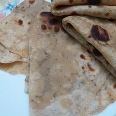 Dry Methi Chapati A picture of Dry Methi Chapati.