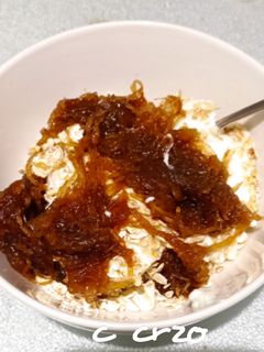 Una foto de Yogurt con cabello de ángel