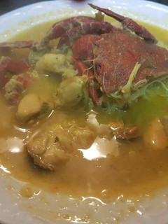 Una foto de Sopa de marisco