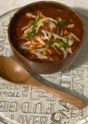 A picture of Sausage Chili.