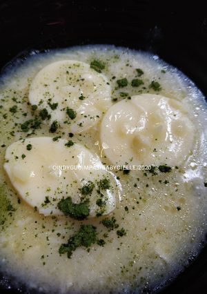 Foto resep 86. MPASI 12+ Cheesy Enoki Tofu Kale