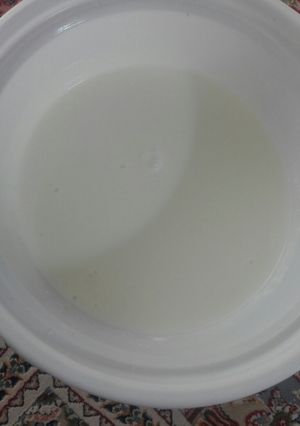 عکسی از دستور ماست خونگی