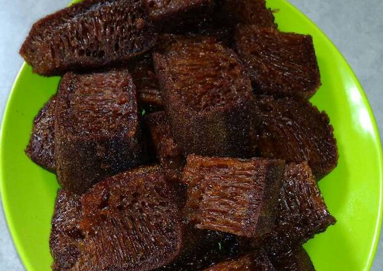 kaidah menggodok Bolu caramel yang puas