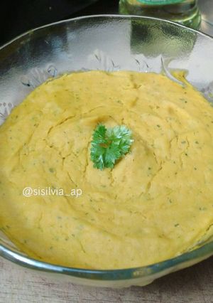 Foto resep Steam butternut salmon fish cake (mpasi 6+)