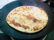 A picture of mooli paratha
