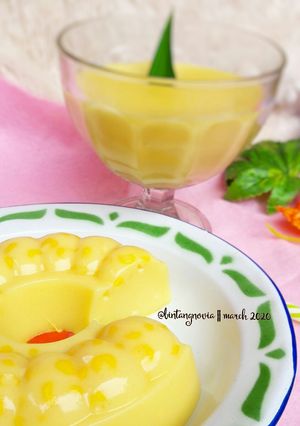 Foto resep Puding jagung enak lembut