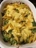 Creamy spinach chicken casserole