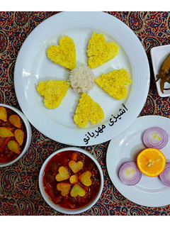 عکسی از دستور خورش قیمه