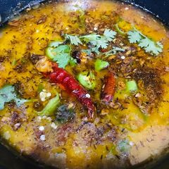 A picture of Moong Masoor Dhaba Style.