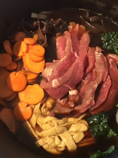 A picture of California Farm Sukiyaki Dinner.