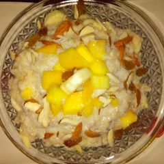A picture of Fruity oats kheer.
