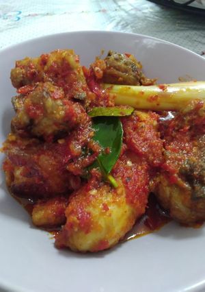 Foto resep Ayam balado pedas manis