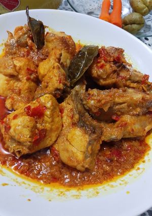 Foto resep Ayam Bumbu Merah