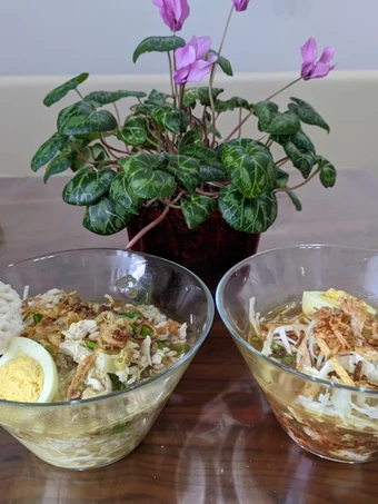 Easy Way Prepare Indonesian Chicken Soup (Soto Ayam) the Delicious You can take Joss in your mouth