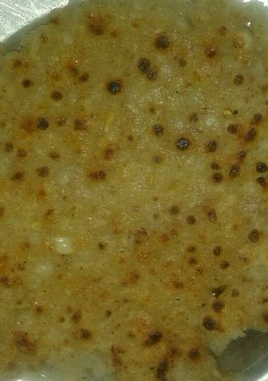 A picture of Sabudana Thalipeeth.