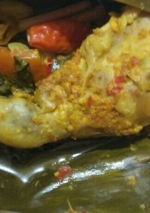 Foto resep Pepes ayam pete